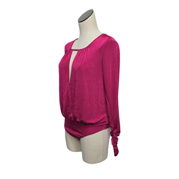 Intimately Free People Kaya Keyhole Bodysuit Rose Hypnotic Size Small Cut Out - Picture 7 of 9